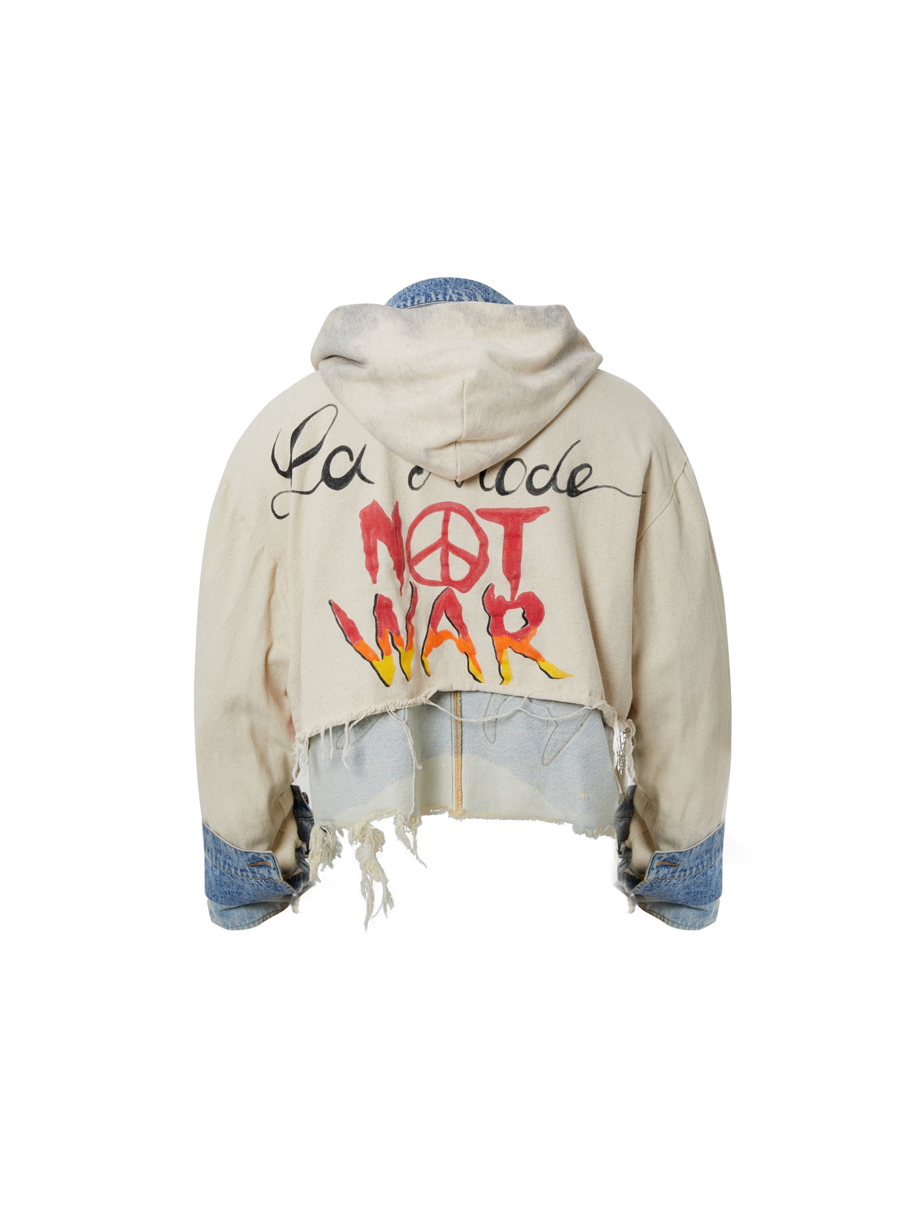 GLACIERBOY 2024 S/S HEAVY LEATHER DENIM JACKET