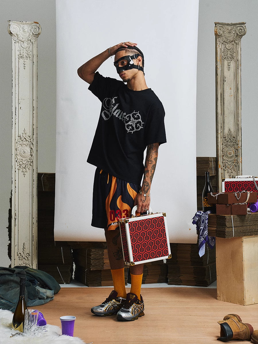 GLACIERBOY 2024 S/S HOT BEAD LOGO T-SHIRT