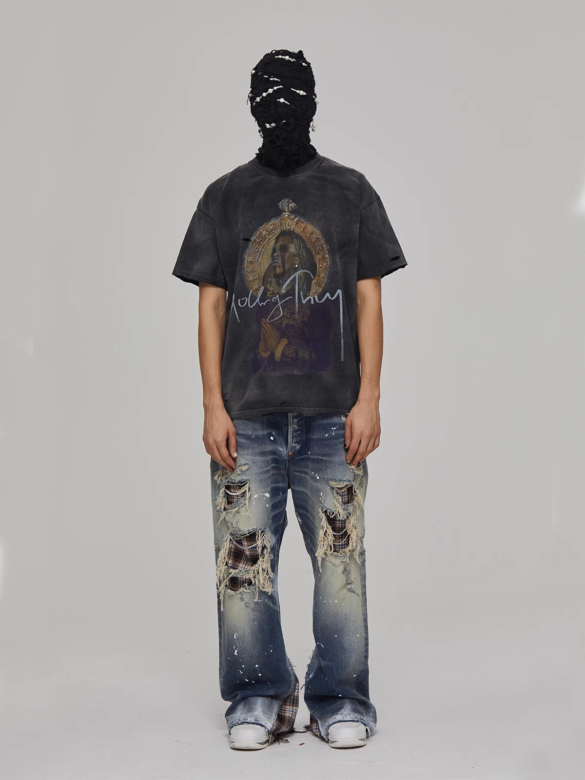 GLACIERBOY YOUNGTHUG PORTRAIT VINTAGE TEE