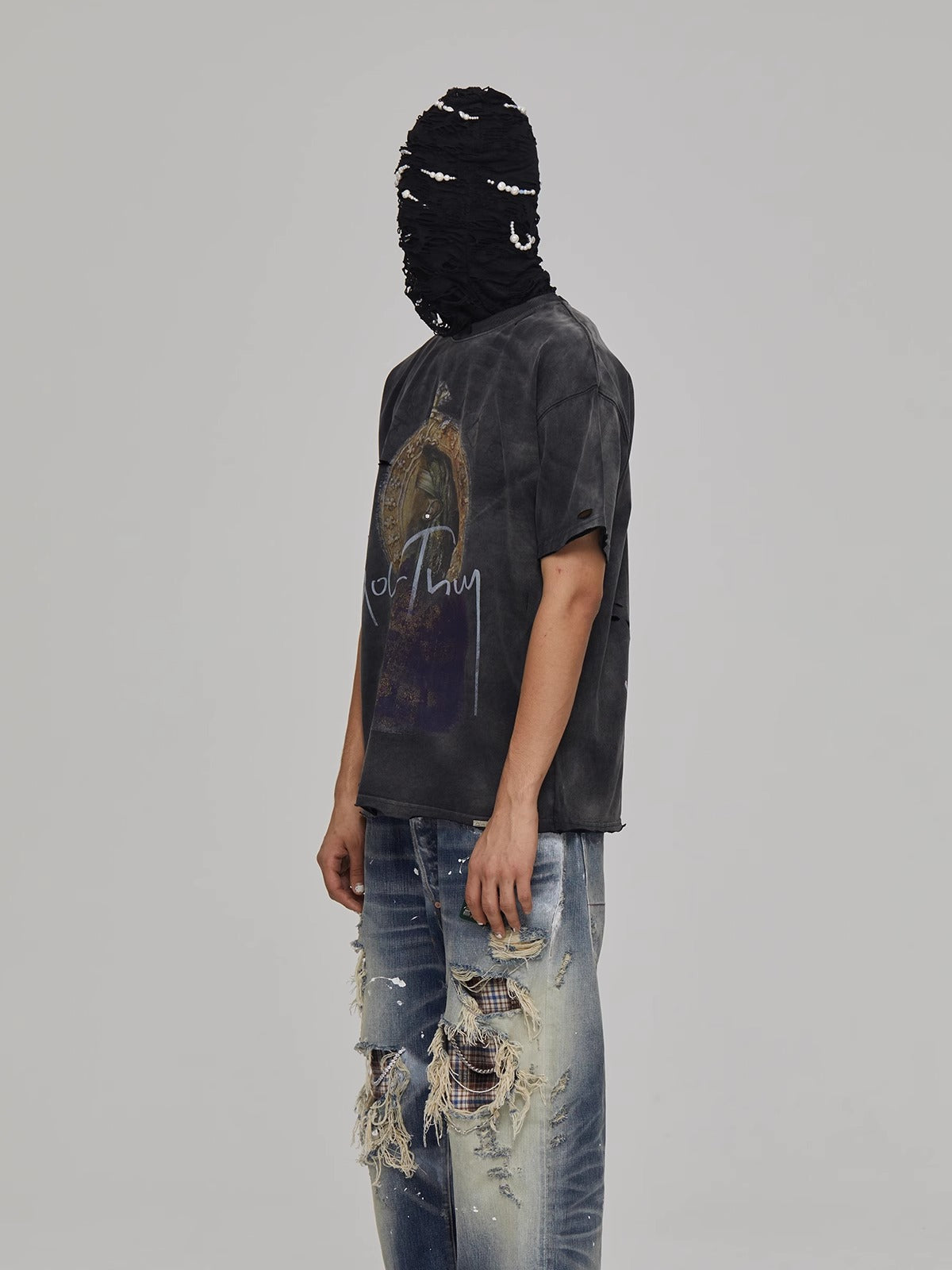 GLACIERBOY YOUNGTHUG PORTRAIT VINTAGE TEE