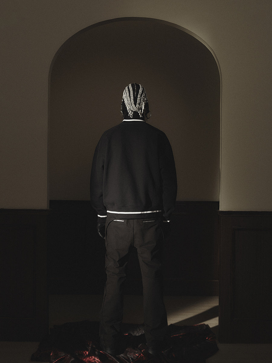 GLACIERBOY 2023 A/W ALL OVER STAR RHINESTONE SWEATSHIRT