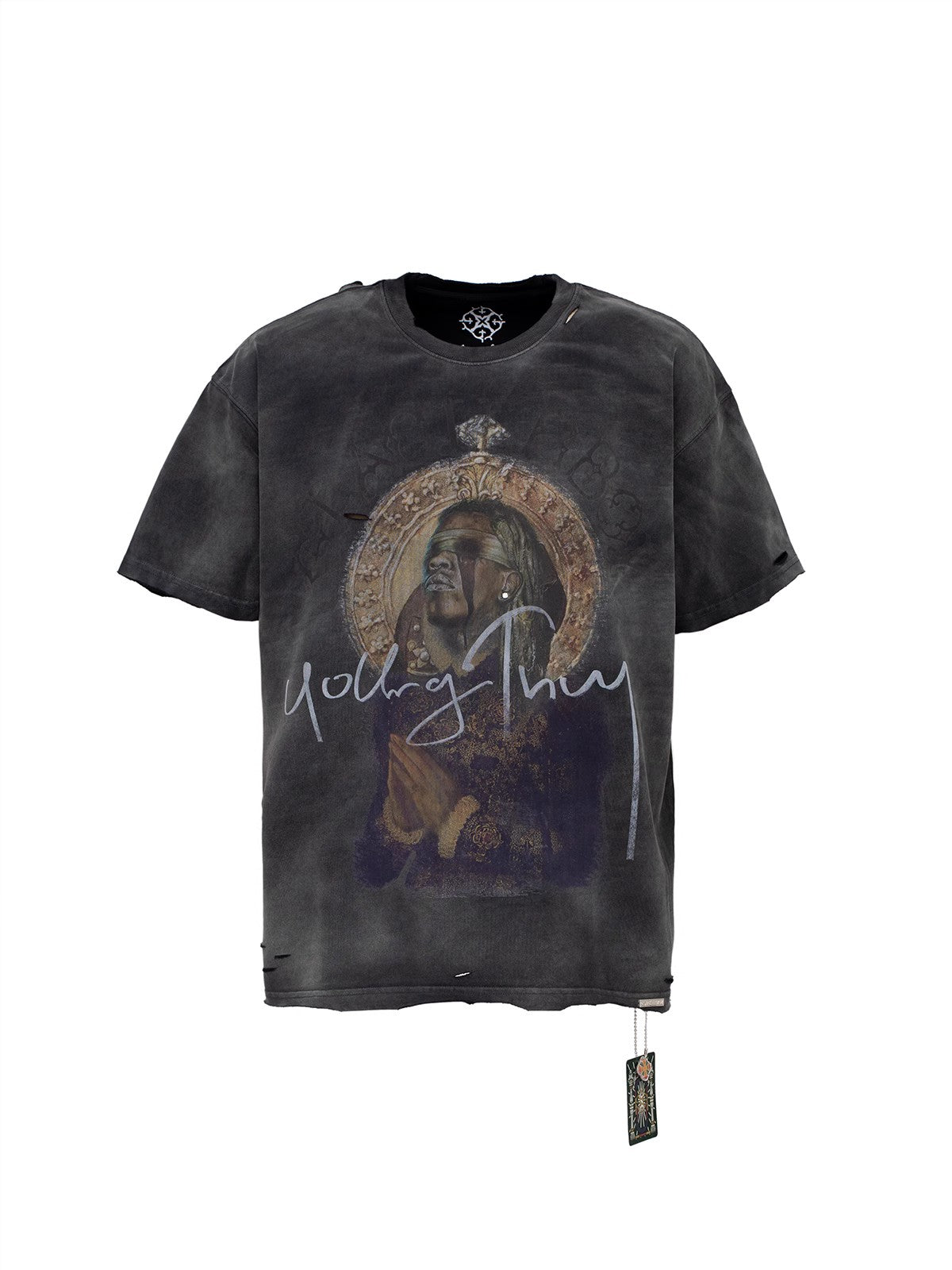 GLACIERBOY YOUNGTHUG PORTRAIT VINTAGE TEE