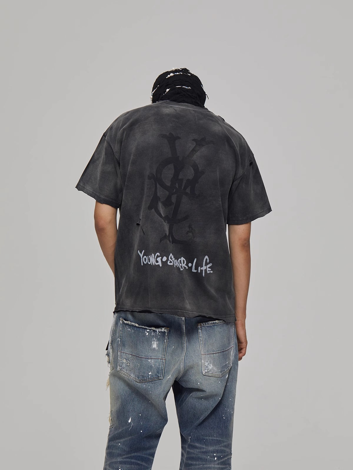 GLACIERBOY YOUNGTHUG PORTRAIT VINTAGE TEE