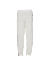 GLAICERBOY 2022 S/S VOL.1 WHITE TWEED SEQUINED ETHNIC TOTEM SWEATPANTS