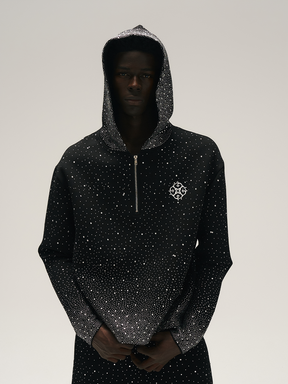 GLACIERBOY 24A/W "RAP STAR" SERIES FULL DIAMOND HOODIE SET