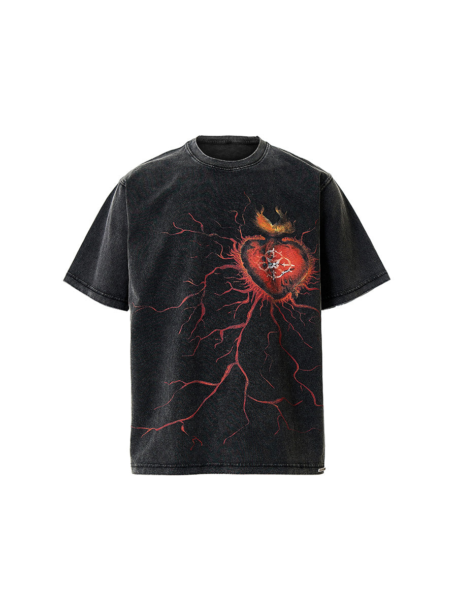 GLACIERBOY 2024 S/S HEART DIAMOND T-SHIRT