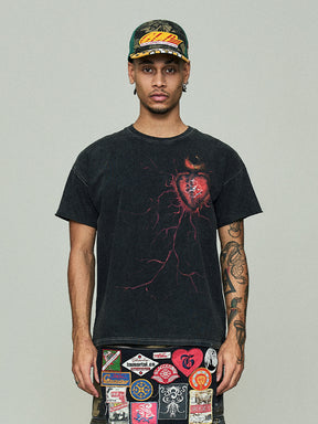 GLACIERBOY 2024 S/S HEART DIAMOND T-SHIRT