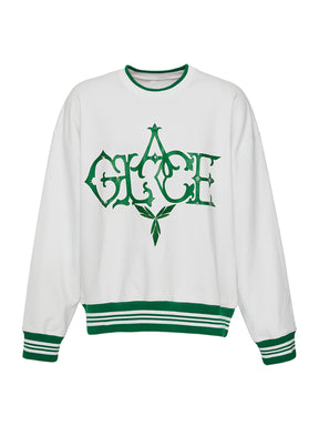 GLACIERBOY 2022 A/W HIGH-CARBON WHITE GREEN FLEECE