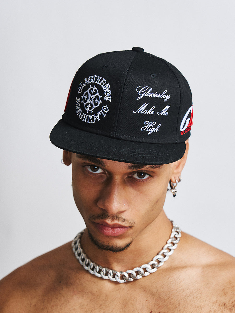 GLACIERBOY 2024 S/S 3D EMBROIDERED BASEBALL CAP