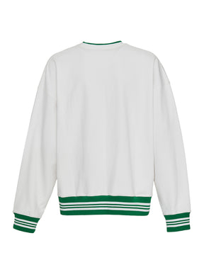 GLACIERBOY 2022 A/W HIGH-CARBON WHITE GREEN FLEECE