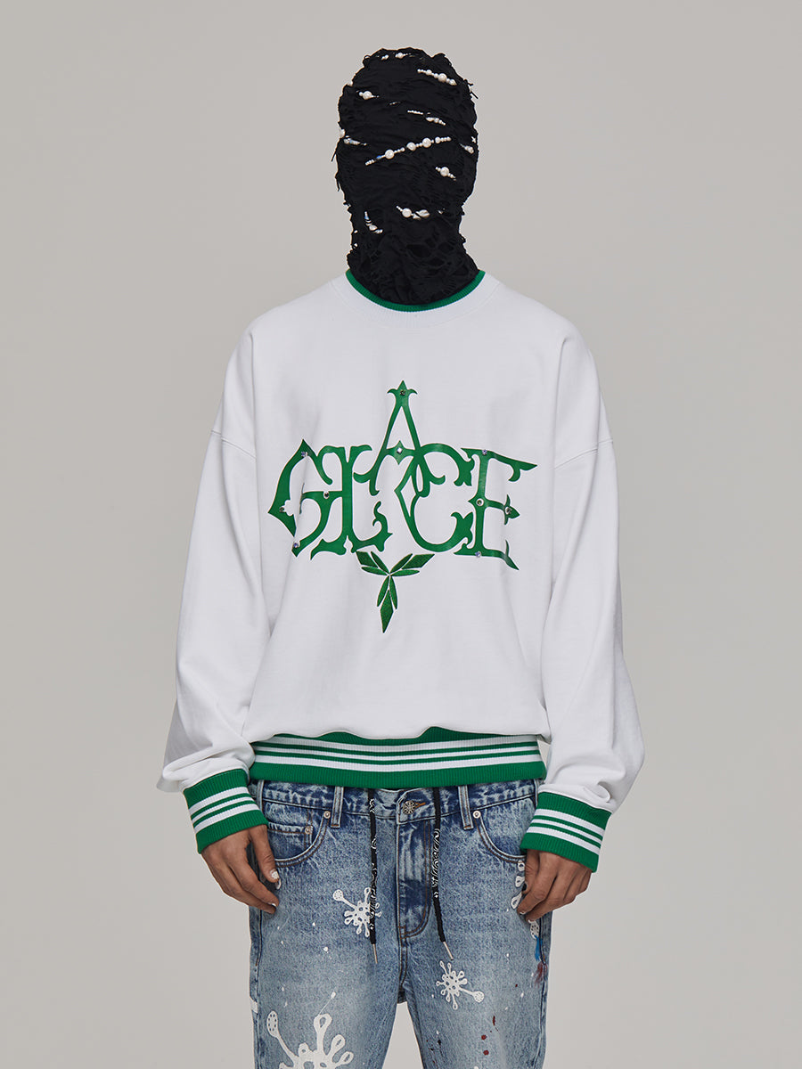 GLACIERBOY 2022 A/W HIGH-CARBON WHITE GREEN FLEECE