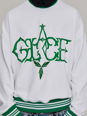 GLACIERBOY 2022 A/W HIGH-CARBON WHITE GREEN FLEECE